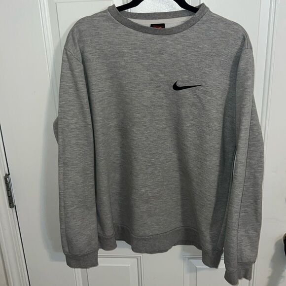 Nike crewneck gray red black - Picture 1 of 4